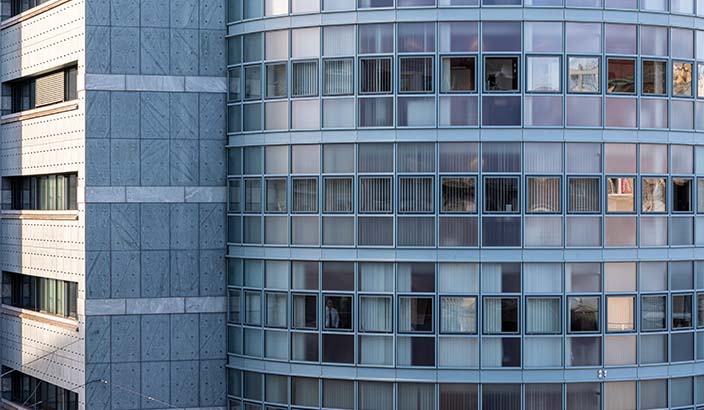 Façade du siège BCF Fribourg