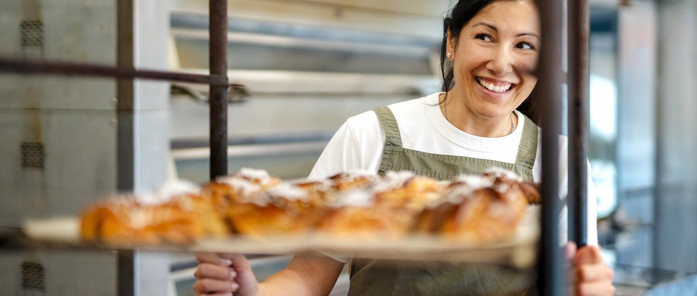 Préparation de pâtisserie