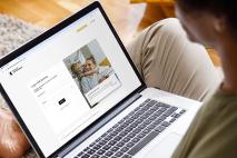 Neues Erscheinungsbild der Login-Seite