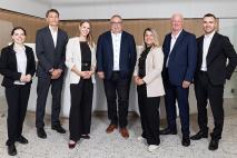 photo de l'équipe de conseillères et conseillers à la succursale de Marly