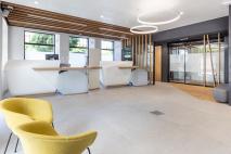 Intérieur de la succursale de Bulle fraîchement rénovée